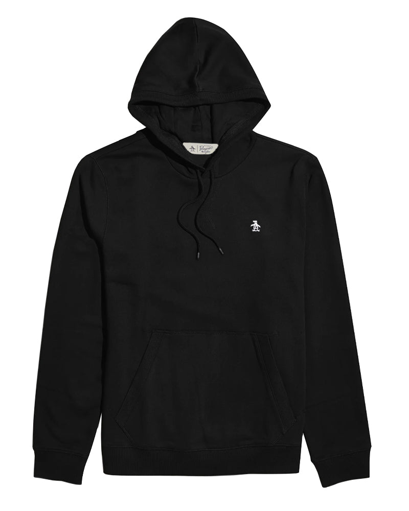 Original Penguin Logo Hoodie Black bluza z kapturem