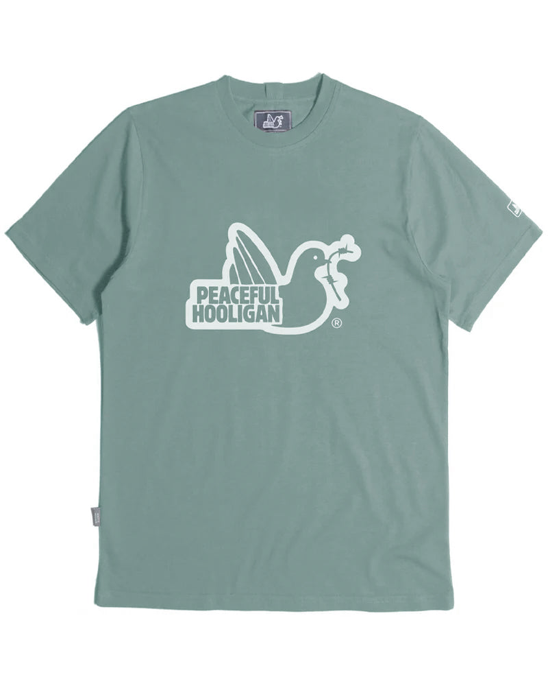 PEACEFUL HOOLIGAN OUTLINE TROOPER T-SHIRT