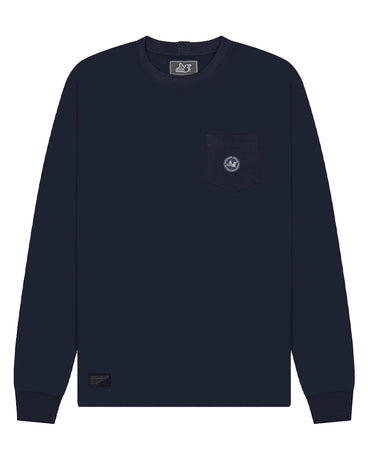 Peaceful Hooligan Lord LS T-Shirt Navy longsleeve