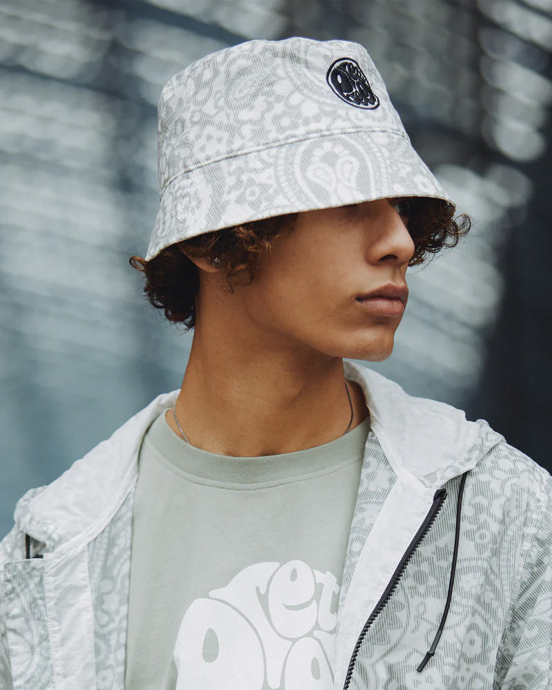 Pretty Green Anchorage Paisley Bucket Hat | Casual Authentic