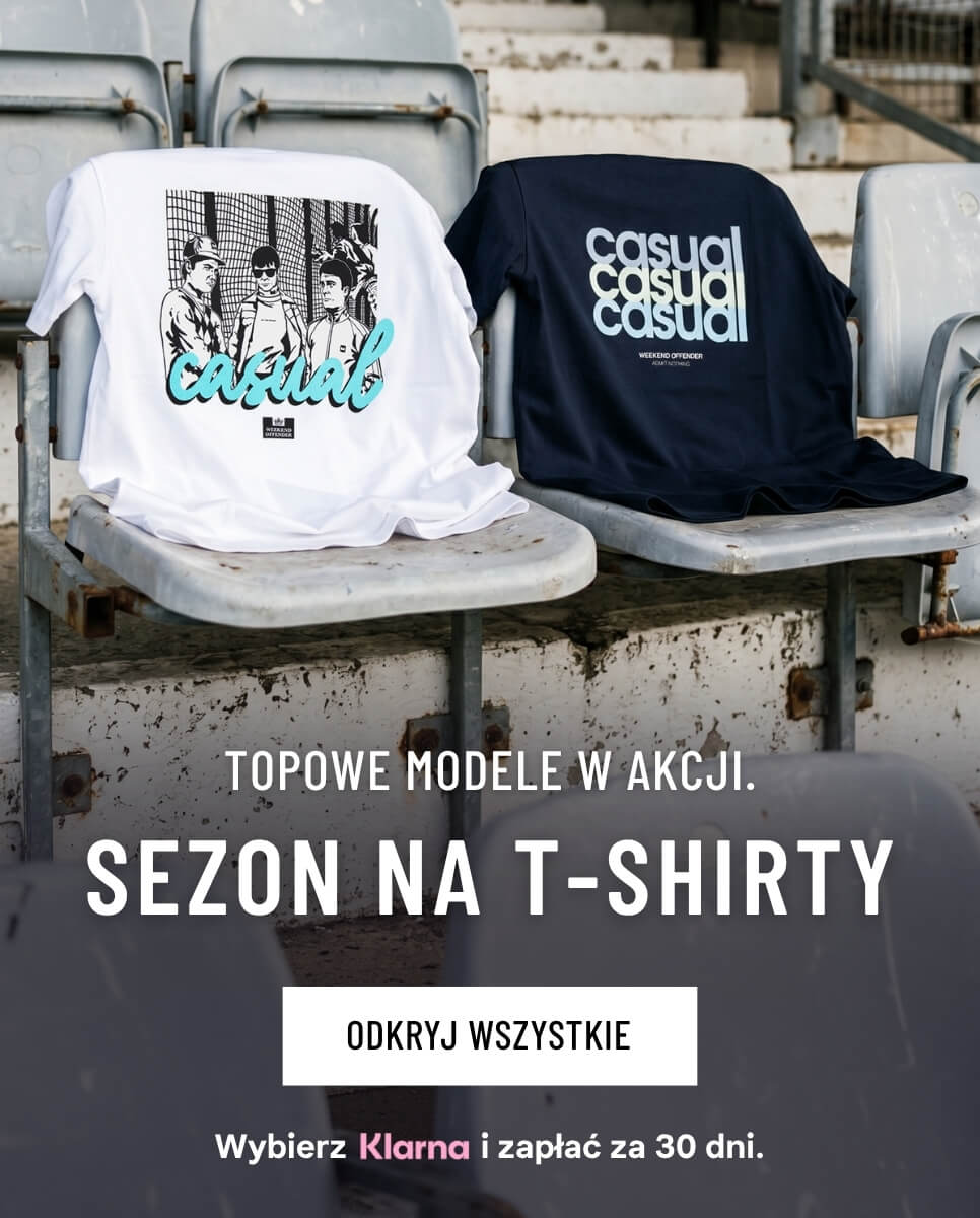 Sezon na t-shirty. Topowe modele w akcji.