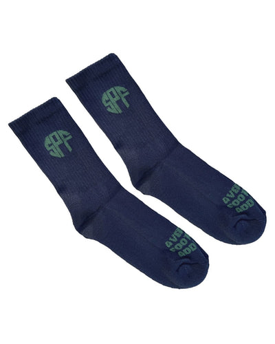 SPF Cushioned Navy skarpetki