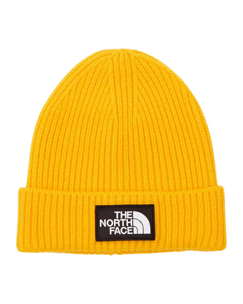 The North Face Logo Cuffed Beanie Summit Gold czapka zimowa