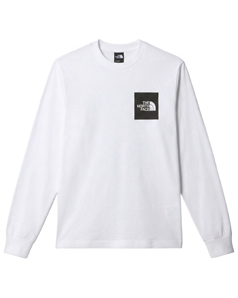 The North Face L/S Fine Tee White longsleeve