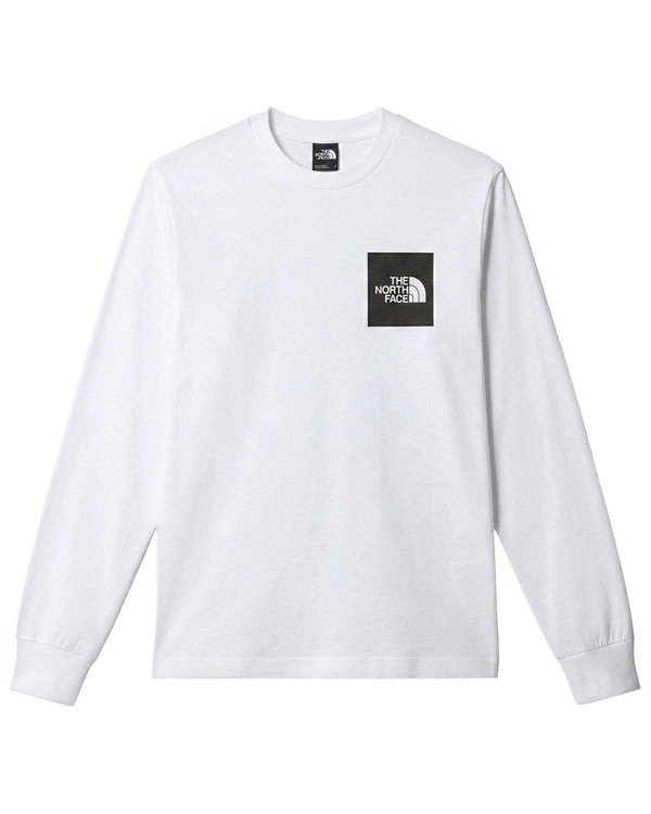 The North Face L/S Fine Tee White longsleeve