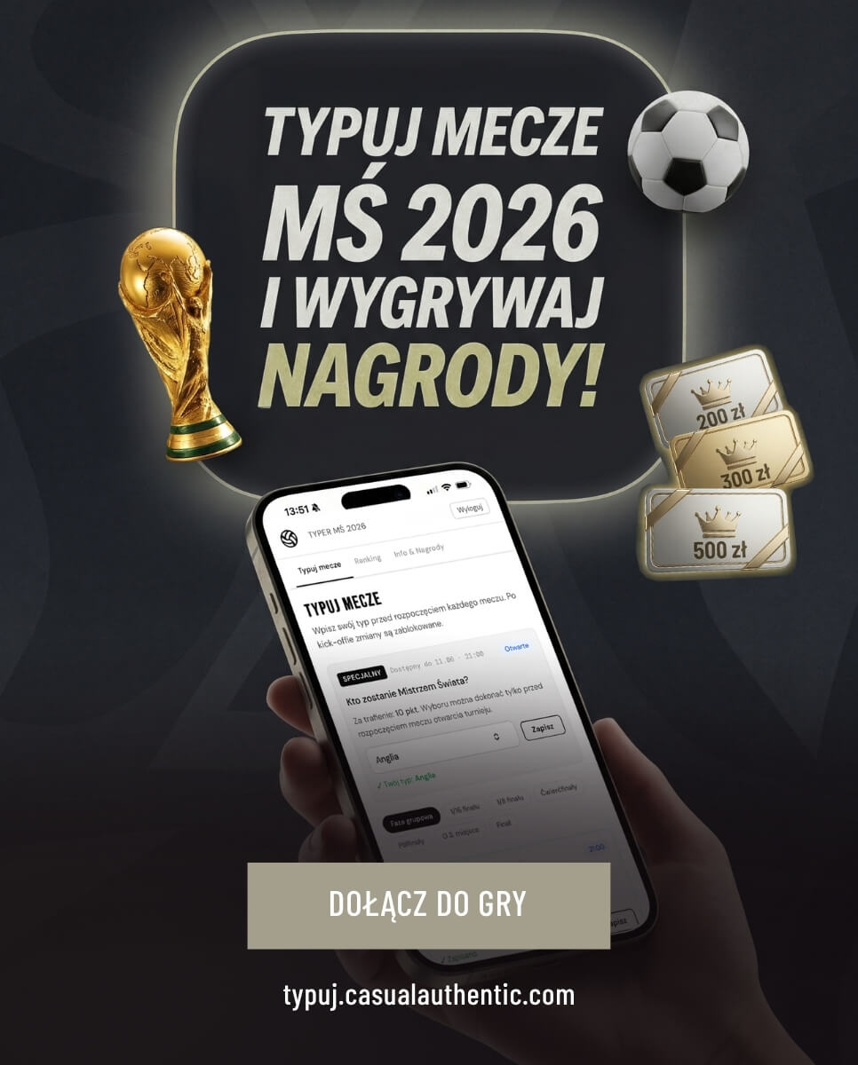 Typuj mecze Mistrzostw Świata 2026 i zgarniaj nagrody. Dołącz do gry.
