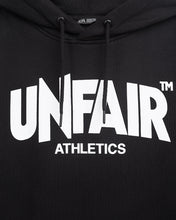 Załaduj obraz do przeglądarki galerii, UNFAIR ATHLETICS CLASSIC LABEL HOODIE BLACK
