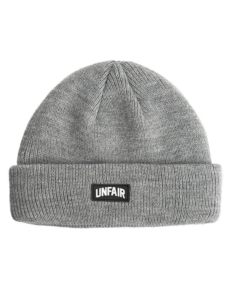 Unfair Athletics Curved Patch Beanie Grey czapka zimowa