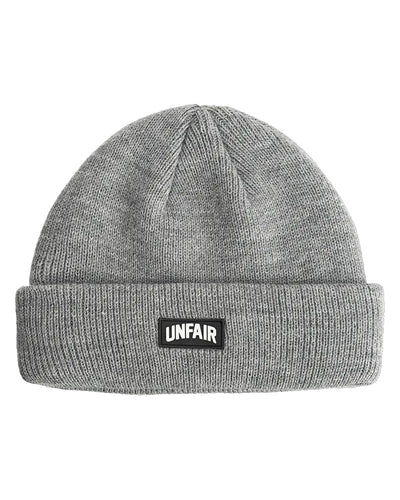 Unfair Athletics Curved Patch Beanie Grey czapka zimowa