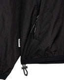 Načíst obrázek do prohlížeče Galerie, UNFAIR ATHLETICS ELEMENTARY CRUSHED HALFZIP BLACK KURTKA
