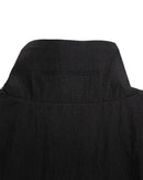 Načíst obrázek do prohlížeče Galerie, UNFAIR ATHLETICS ELEMENTARY CRUSHED HALFZIP BLACK KURTKA
