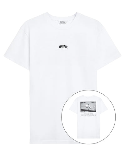 UNFAIR ATHLETICS FRATELLI ART WHITE T-SHIRT
