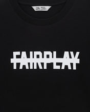 Załaduj obraz do przeglądarki galerii, UNFAIR ATHLETICS NO FAIRPLAY T-SHIRT BLACK
