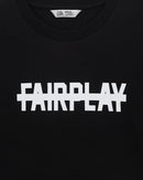Załaduj obraz do przeglądarki galerii, UNFAIR ATHLETICS NO FAIRPLAY T-SHIRT BLACK
