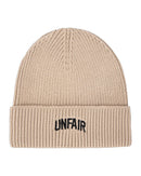 Załaduj obraz do przeglądarki galerii, Unfair Athletics Organic Knit Beanie Beige czapka zimowa
