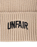Załaduj obraz do przeglądarki galerii, Unfair Athletics Organic Knit Beanie Beige czapka zimowa
