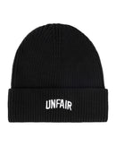 Załaduj obraz do przeglądarki galerii, Unfair Athletics Organic Knit Beanie Black czapka zimowa
