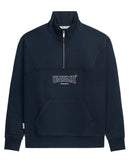 Load image into Gallery viewer, UNFAIR ATHLETICS STANDS HALFZIP NAVY
