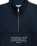 Load image into Gallery viewer, UNFAIR ATHLETICS STANDS HALFZIP NAVY
