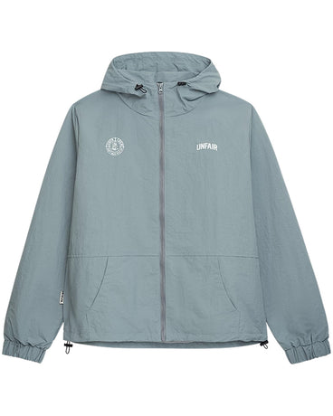 UNFAIR ATHLETICS TWO SIDES RAINJACKET ULTIMATE GREY KURTKA