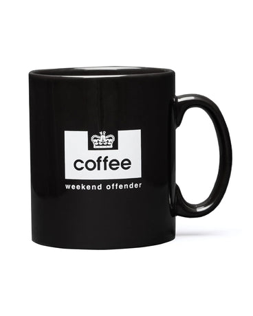 WEEKEND OFFENDER COFFEE MUG BLACK KUBEK