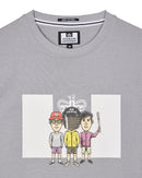 Načíst obrázek do prohlížeče Galerie, WEEKEND OFFENDER GRAPHIC SMOKEY GREY T-SHIRT
