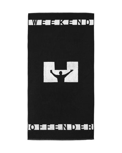 WEEKEND OFFENDER GREAVES TOWEL BLACK RĘCZNIK