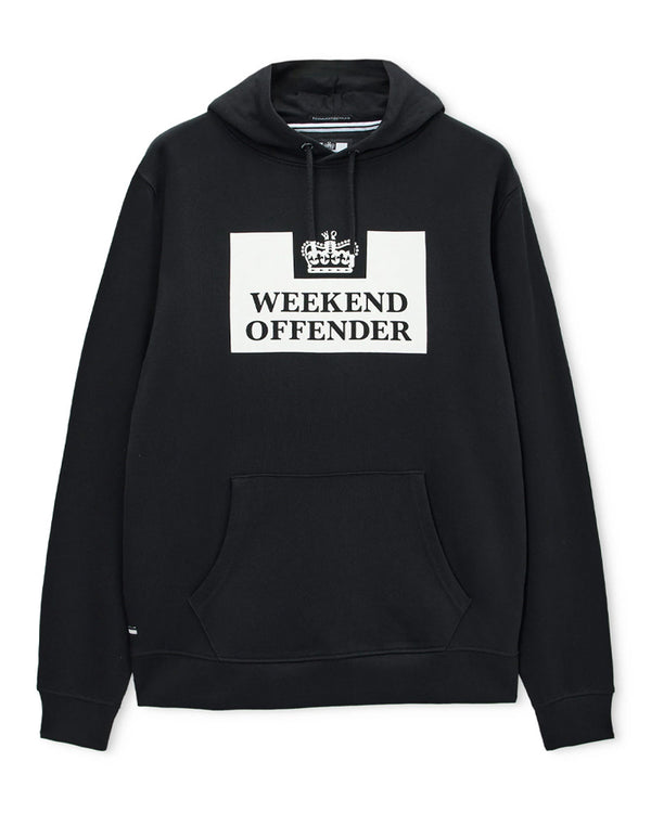 Weekend Offender HM Service Hoodie Black bluza z kapturem