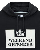 Załaduj obraz do przeglądarki galerii, Weekend Offender HM Service Hoodie Black bluza z kapturem
