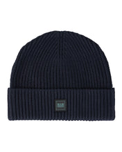 Załaduj obraz do przeglądarki galerii, Weekend Offender Kettama Rib Knit Beanie Navy czapka zimowa
