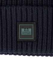 Załaduj obraz do przeglądarki galerii, Weekend Offender Kettama Rib Knit Beanie Navy czapka zimowa
