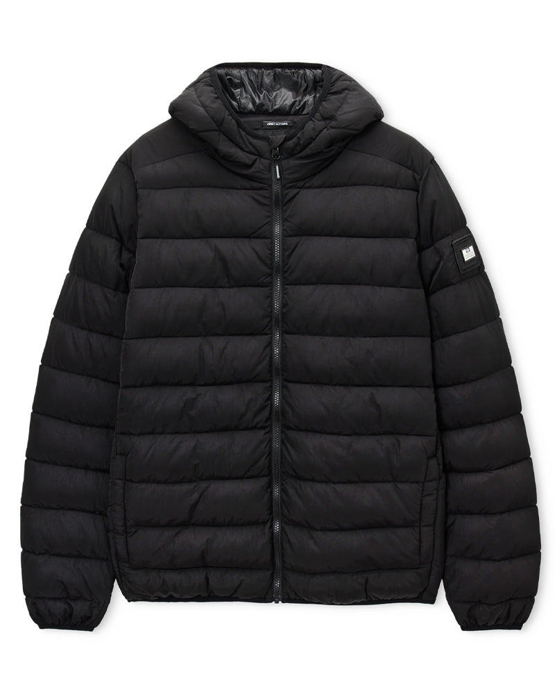 Weekend Offender ダウンジャケット Weekend Offender La Guardia Puffer Jacket Black | Casual Authentic