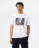 Load image into Gallery viewer, WEEKEND OFFENDER LEO GREGORY TEE WHITE T-SHIRT
