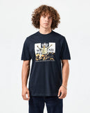 Načíst obrázek do prohlížeče Galerie, WEEKEND OFFENDER LEO GREGORY TEE NAVY T-SHIRT
