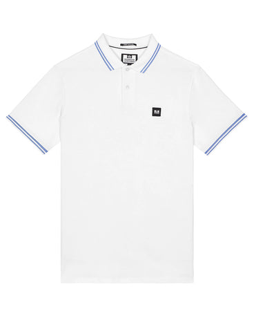 WEEKEND OFFENDER LEVANTO WHITE KOSZULKA POLO
