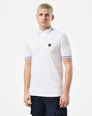 Załaduj obraz do przeglądarki galerii, WEEKEND OFFENDER LEVANTO WHITE KOSZULKA POLO
