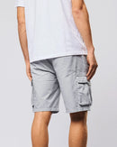 Załaduj obraz do przeglądarki galerii, Weekend Offender Mascia Cargo Smokey Grey spodenki
