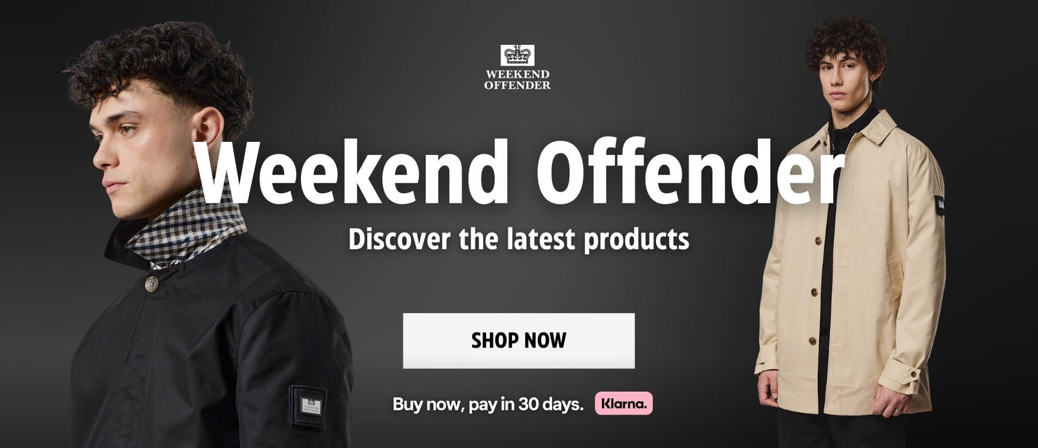 Discover the latest products from Weekend Offender