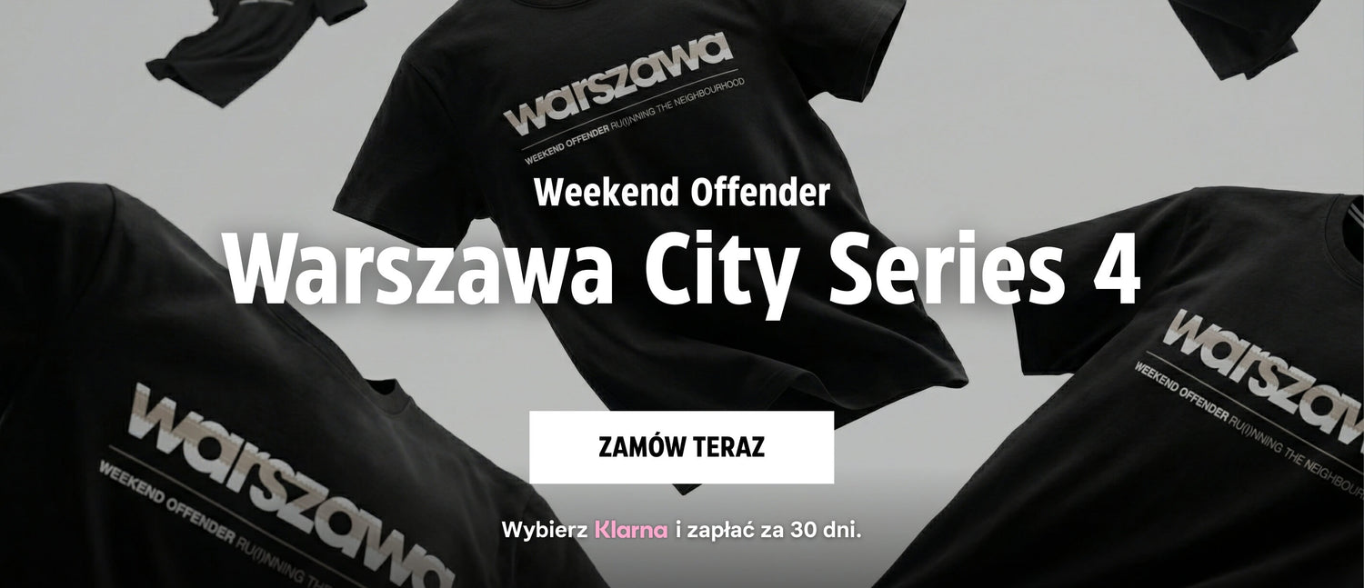 Nowa koszulka Weekend Offender Warszawa z najnowszej kolekcji City Series 4.