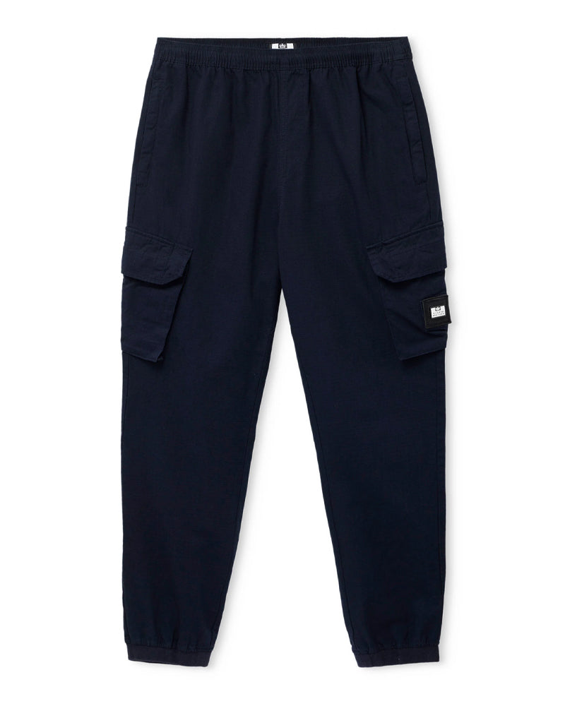 WEEKEND OFFENDER PIANEMO CARGO PANTS NAVY SPODNIE