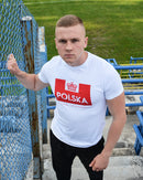 Načíst obrázek do prohlížeče Galerie, WEEKEND OFFENDER POLSKA EURO SERIES WHITE T-SHIRT
