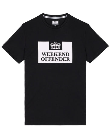 Weekend Offender Prison Black T-Shirt
