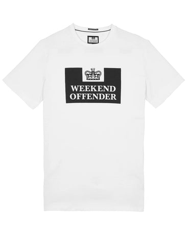 Weekend Offender Prison White T-Shirt