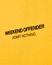 Załaduj obraz do przeglądarki galerii, WEEKEND OFFENDER RAVAL CREW HONEY YELLOW BLUZA
