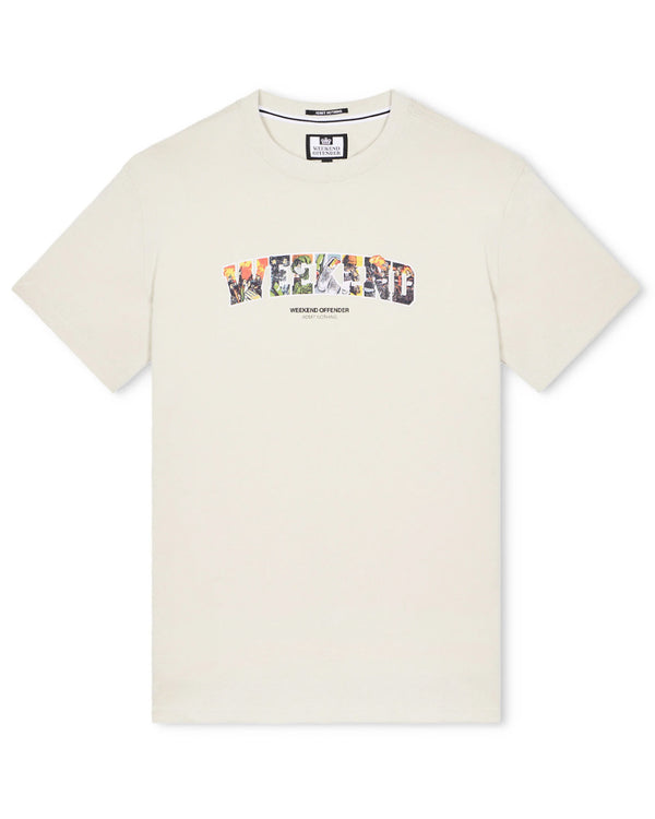 Weekend Offender Saturday Graphic Calcium T-shirt