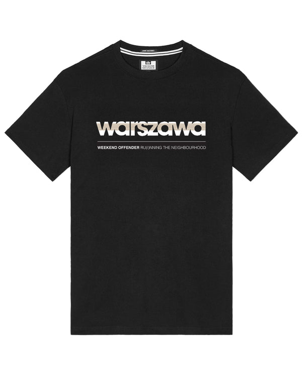 Weekend Offender Warszawa City Series 4 Black T-Shirt
