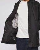 Načíst obrázek do prohlížeče Galerie, Weekend Offender Whitehouse Mac Jacket Black płaszcz
