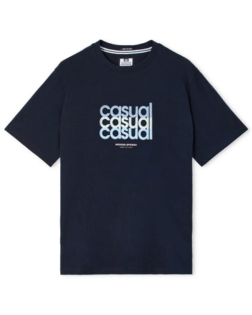 Weekend Offender W.O.L. Graphic Navy T-shirt