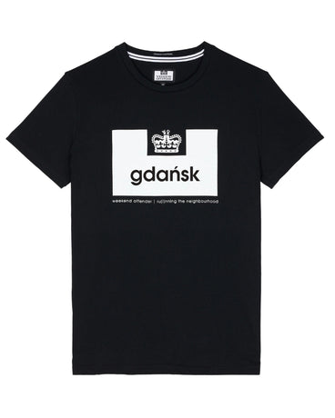 WEEKEND OFFENDER GDAŃSK CITY SERIES 2 BLACK T-SHIRT
