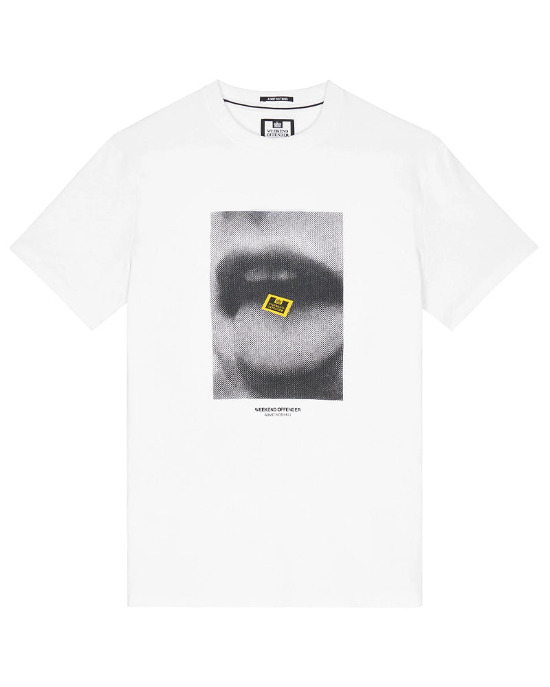 WEEKEND OFFENDER TRIP GRAPHIC WHITE T-SHIRT